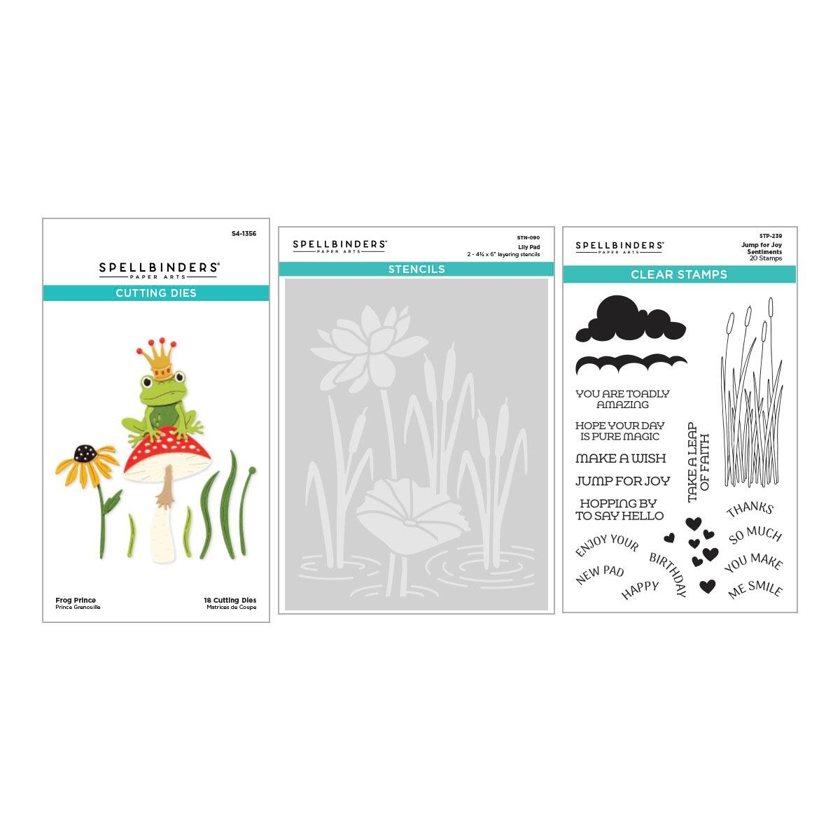 Spellbinders Jump for Joy I Want It All! Bundle - CraftSource Market: Craft Supplies & Kits Spellbinders > Bundles > Birthday > Craft Bundle