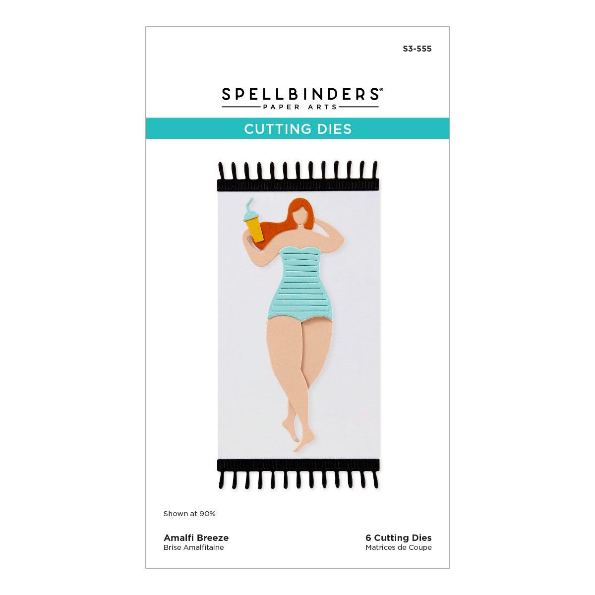 Spellbinders La Dolce Vita Amalfi Breeze Die Set - CraftSource Market: Craft Supplies & Kits Spellbinders > Dies > Christmas > Craft Die Set