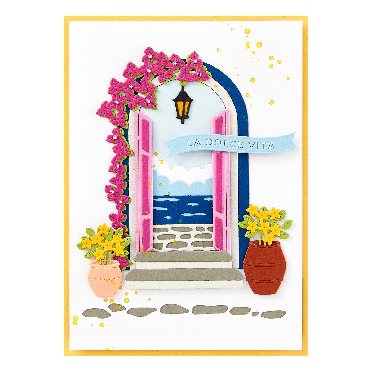 Spellbinders La Dolce Vita Collection Beyond the Door Die Set - CraftSource Market: Craft Supplies & Kits Spellbinders > Dies > General > Craft Die Set