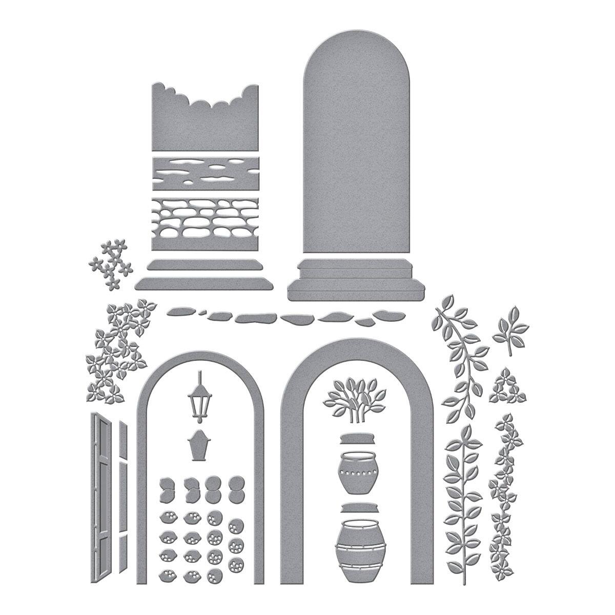 Spellbinders La Dolce Vita Collection Beyond the Door Die Set - CraftSource Market: Craft Supplies & Kits Spellbinders > Dies > General > Craft Die Set