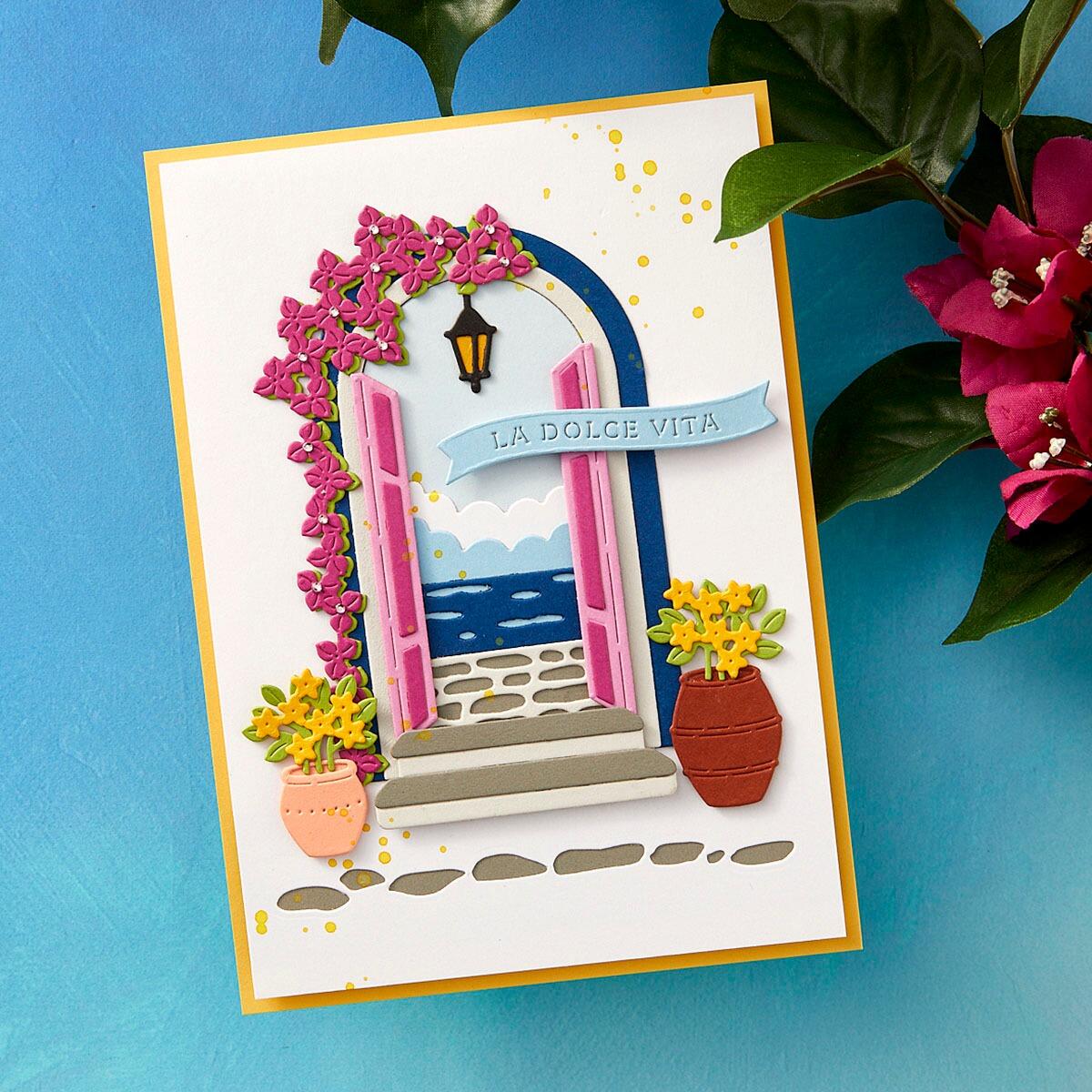 Spellbinders La Dolce Vita Collection Beyond the Door Die Set - CraftSource Market: Craft Supplies & Kits Spellbinders > Dies > General > Craft Die Set