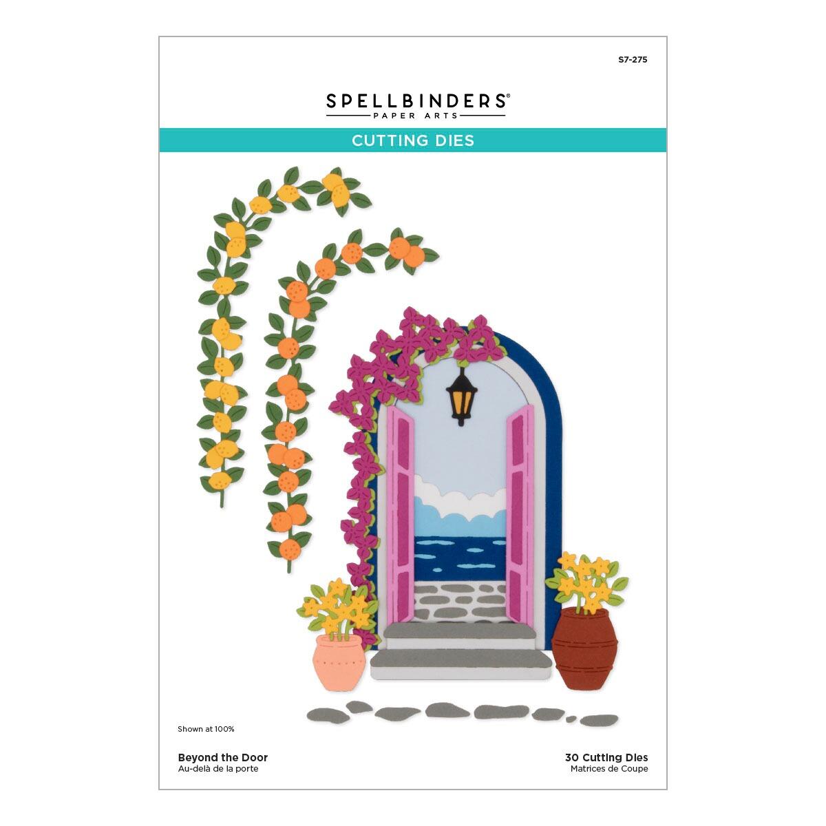 Spellbinders La Dolce Vita Collection Beyond the Door Die Set - CraftSource Market: Craft Supplies & Kits Spellbinders > Dies > General > Craft Die Set