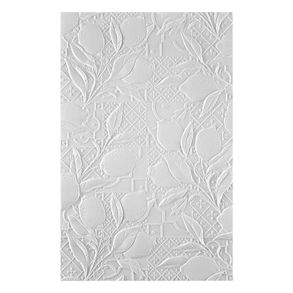 Spellbinders La Dolce Vita Lemon Fresco 3D Embossing Folder - CraftSource Market: Craft Supplies & Kits Spellbinders > Embossing > Summer > Craft Embossing Folder