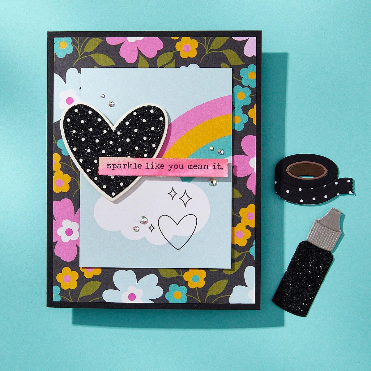 Spellbinders Labels & Icons Die Set from the Crafty Babe Collection with Simple Stories - CraftSource Market: Craft Supplies & Kits Spellbinders > Dies > Floral > Craft Die Set