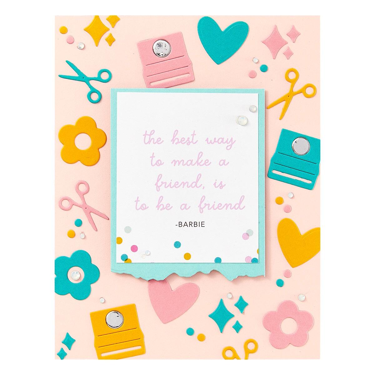 Spellbinders Labels & Icons Die Set from the Crafty Babe Collection with Simple Stories - CraftSource Market: Craft Supplies & Kits Spellbinders > Dies > Floral > Craft Die Set