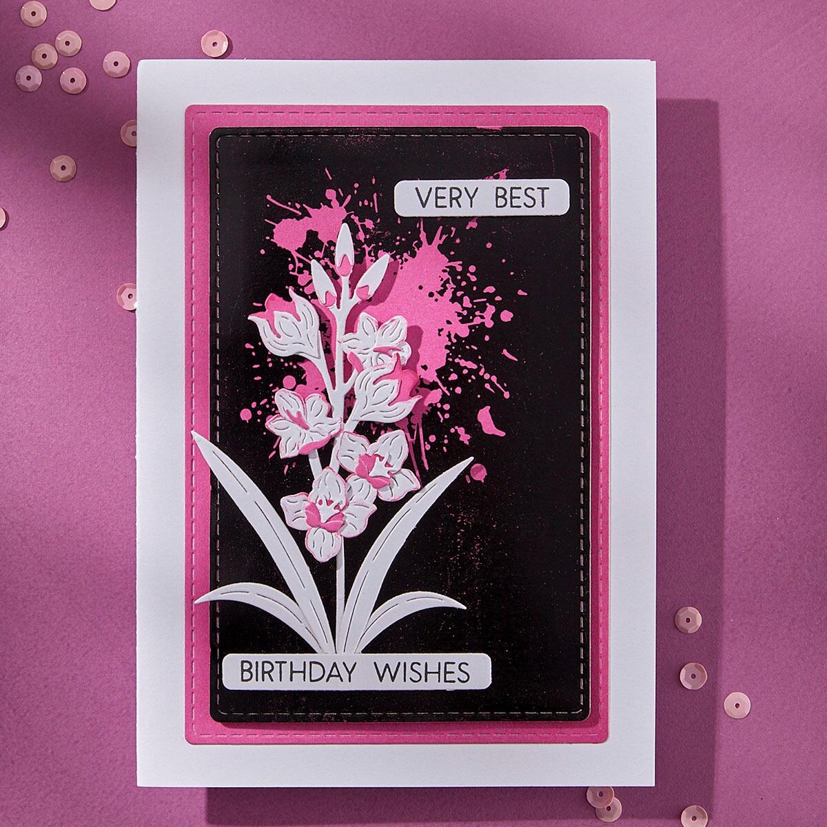 Spellbinders Layered Gladiolus Die Set - CraftSource Market: Craft Supplies & Kits Spellbinders > Dies > Floral > Craft Die Set