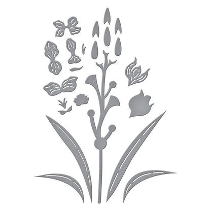 Spellbinders Layered Gladiolus Die Set - CraftSource Market: Craft Supplies & Kits Spellbinders > Dies > Floral > Craft Die Set