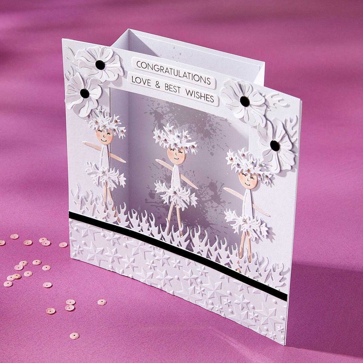 Spellbinders Layered Wildflowers Die Set - CraftSource Market: Craft Supplies & Kits Spellbinders > Dies > Floral > Craft Die Set