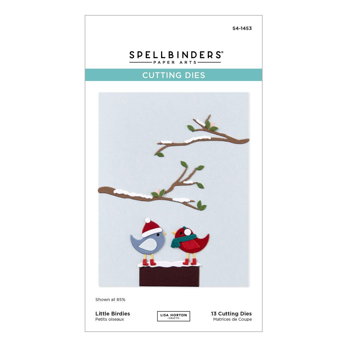 Spellbinders Little Birdies Die Set - CraftSource Market: Craft Supplies & Kits Spellbinders > Dies > Christmas > Craft Die Set
