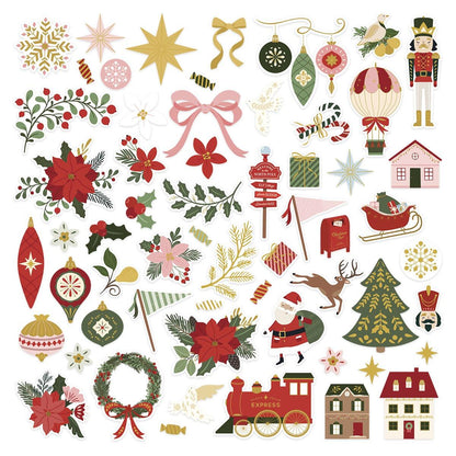 Spellbinders Merry Moments Die Cut Shapes - CraftSource Market: Craft Supplies & Kits Spellbinders > Embellishments > Christmas > Craft Embellishments