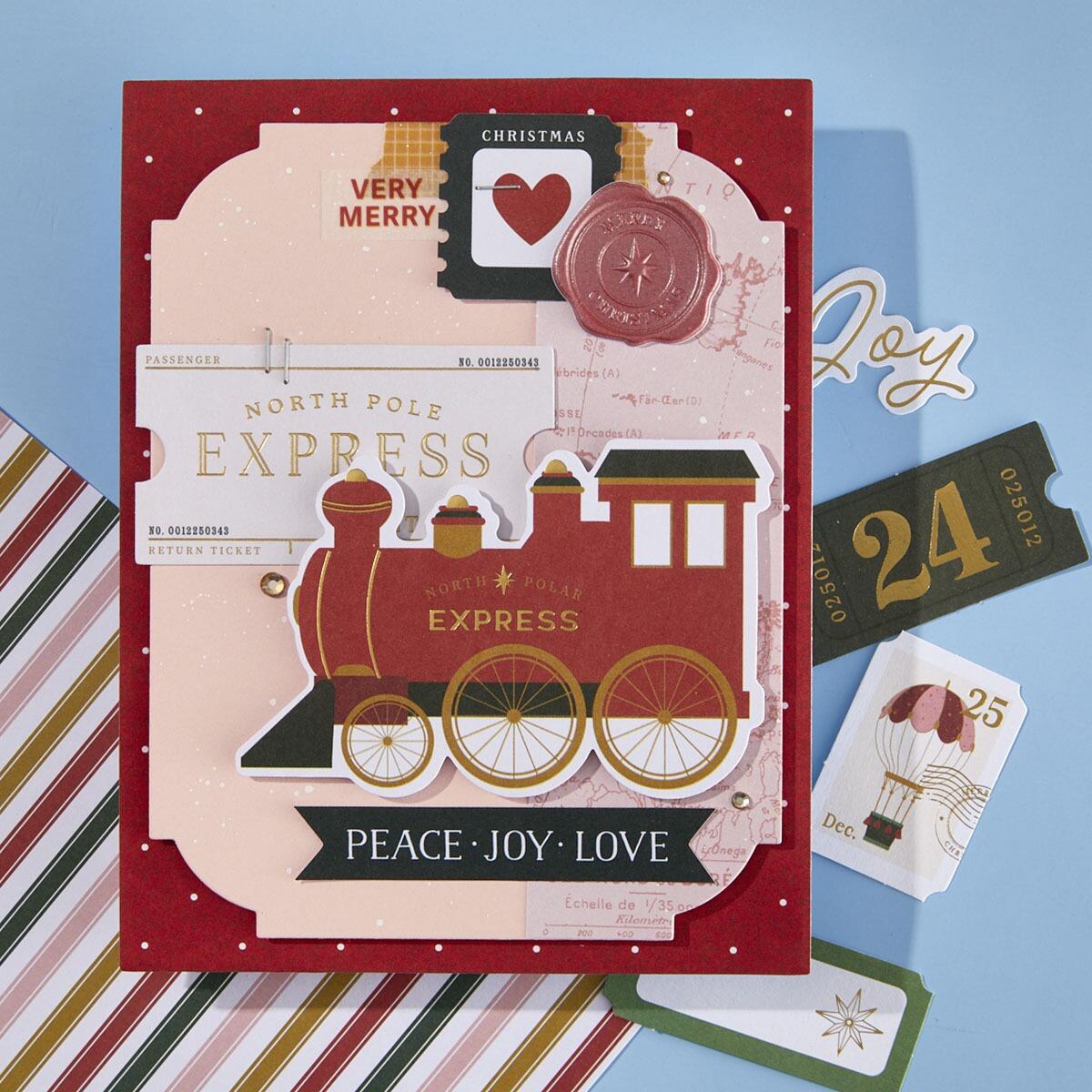 Spellbinders Merry Moments Die Cut Shapes - CraftSource Market: Craft Supplies & Kits Spellbinders > Embellishments > Christmas > Craft Embellishments