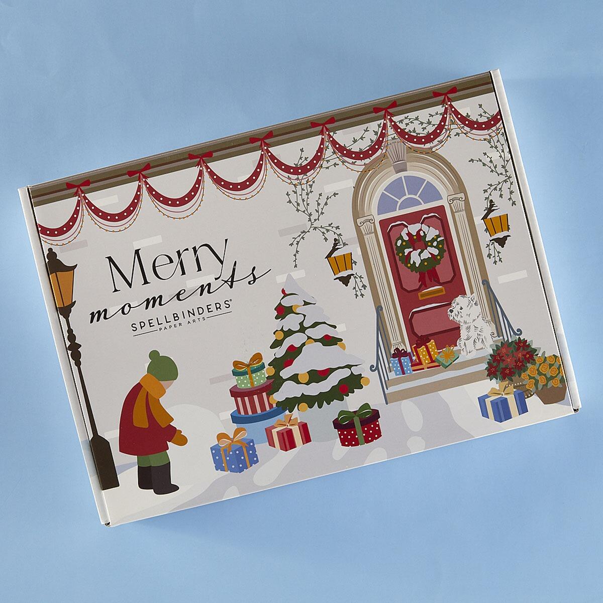 Spellbinders Merry Moments Limited Edition Holiday Card Making Kit - CraftSource Market: Craft Supplies & Kits Spellbinders > Kits > Christmas > Craft Kit