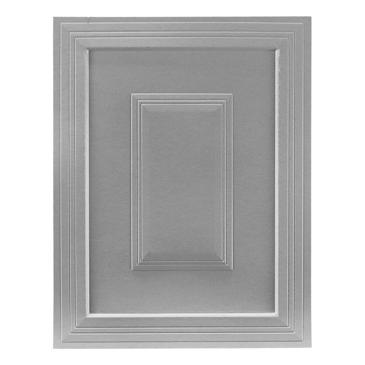 Spellbinders Molded Frame 3D Embossing Folder by Yana Smakula - CraftSource Market: Craft Supplies & Kits Spellbinders > Embossing > General > Craft Embossing Folder