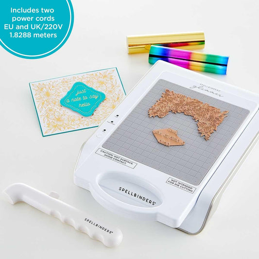 Spellbinders New and Improved Glimmer Machine - CraftSource Market: Craft Supplies & Kits Spellbinders > Kits > Floral > Craft Kit