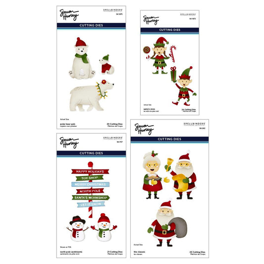 Spellbinders North Pole Friends Die Bundle - CraftSource Market: Craft Supplies & Kits Spellbinders > Bundles > Christmas > Craft Bundle