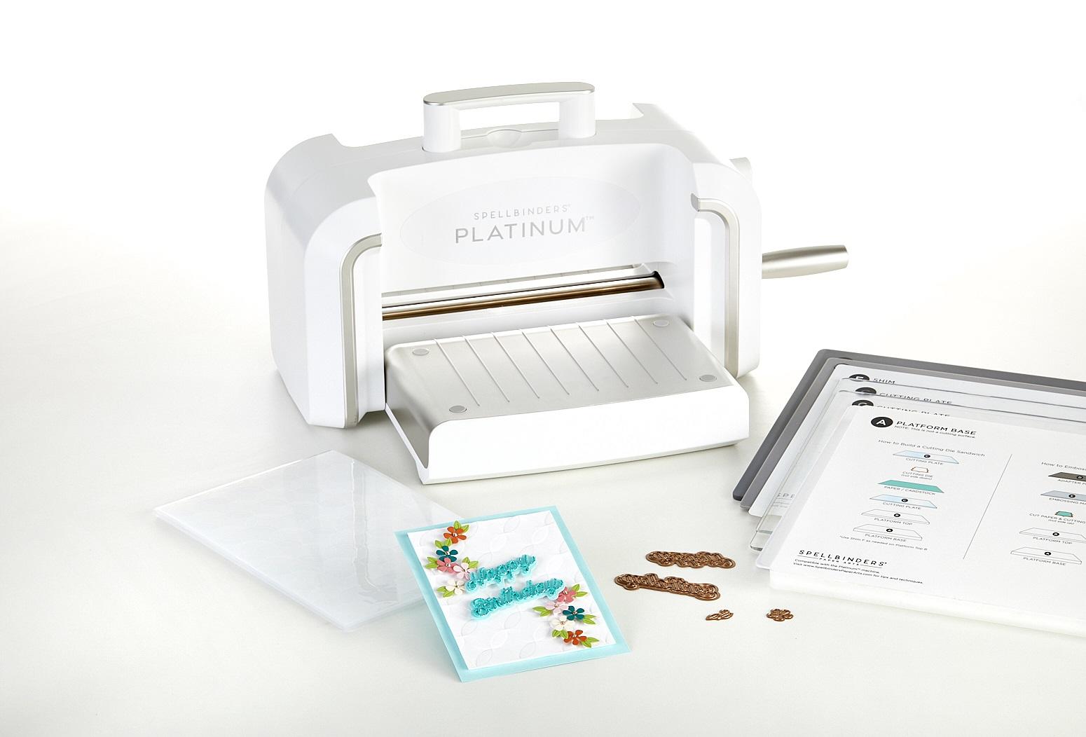 Spellbinders Platinum 8.5" â€“ New & Improved Die Cutting & Embossing Machine - CraftSource Market: Craft Supplies & Kits Spellbinders > Dies > General > Craft Die Set