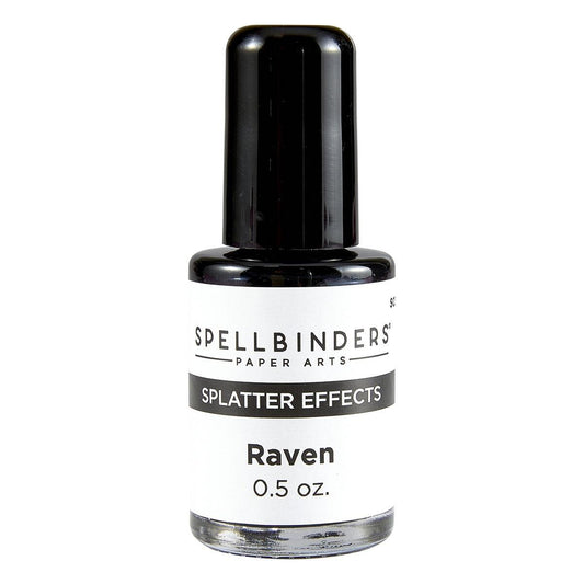Spellbinders Raven Splatter Effects - CraftSource Market: Craft Supplies & Kits Spellbinders > Stencils > General > Craft Stencil