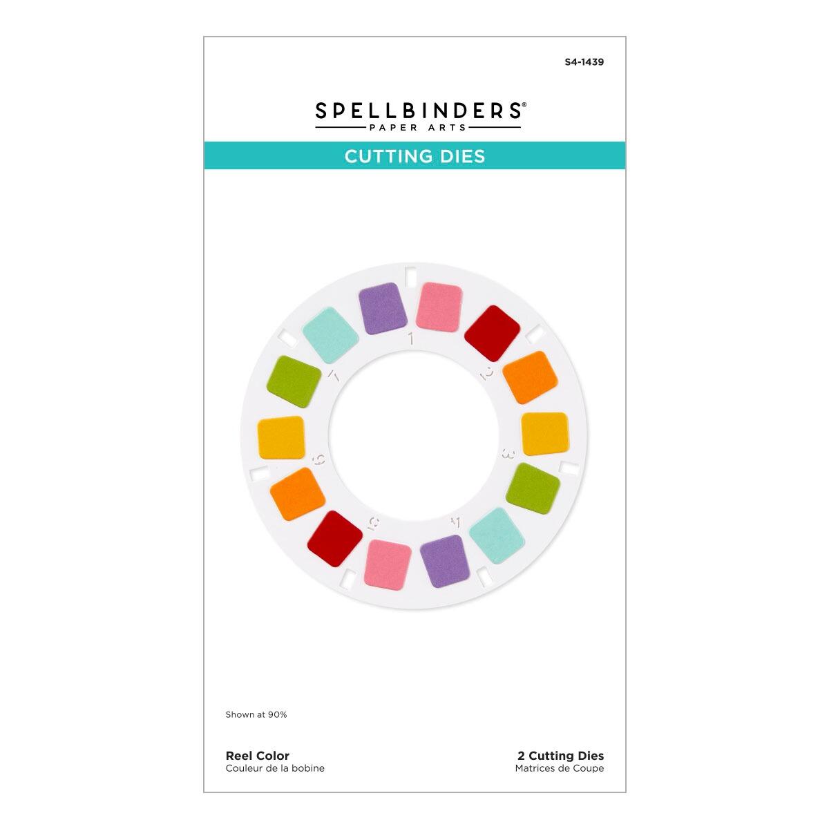 Spellbinders Reel Color Die Set - CraftSource Market: Craft Supplies & Kits Spellbinders > Letterpress > General > Craft Press Plate