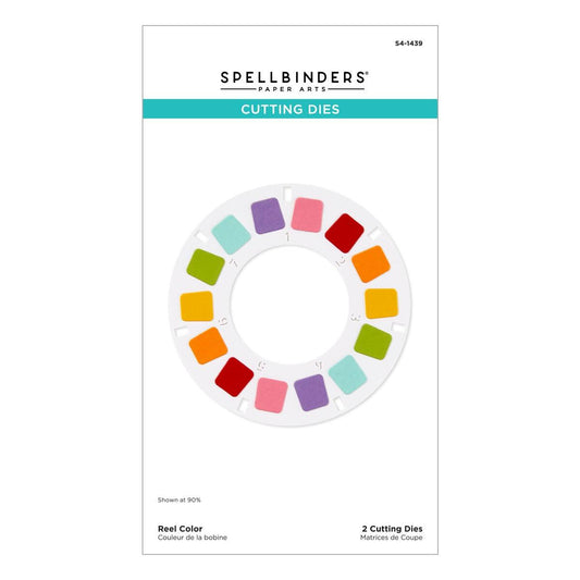 Spellbinders Reel Color Die Set - CraftSource Market: Craft Supplies & Kits Spellbinders > Letterpress > General > Craft Press Plate