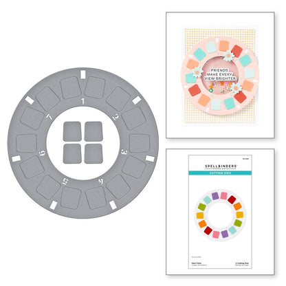 Spellbinders Reel Color Die Set - CraftSource Market: Craft Supplies & Kits Spellbinders > Letterpress > General > Craft Press Plate