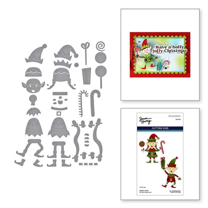Spellbinders Santa's Elves Die Set - CraftSource Market: Craft Supplies & Kits Spellbinders > Dies > Christmas > Craft Die Set
