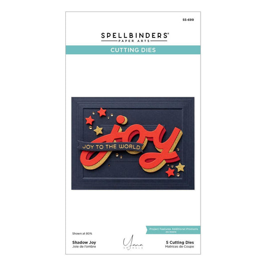 Spellbinders Shadow Joy Die Set - CraftSource Market: Craft Supplies & Kits Spellbinders > Dies > Christmas > Craft Die Set