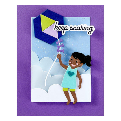 Spellbinders Soaring Sentiments Press Plate & Die Set - CraftSource Market: Craft Supplies & Kits Spellbinders > Bundles > General > Craft Bundle