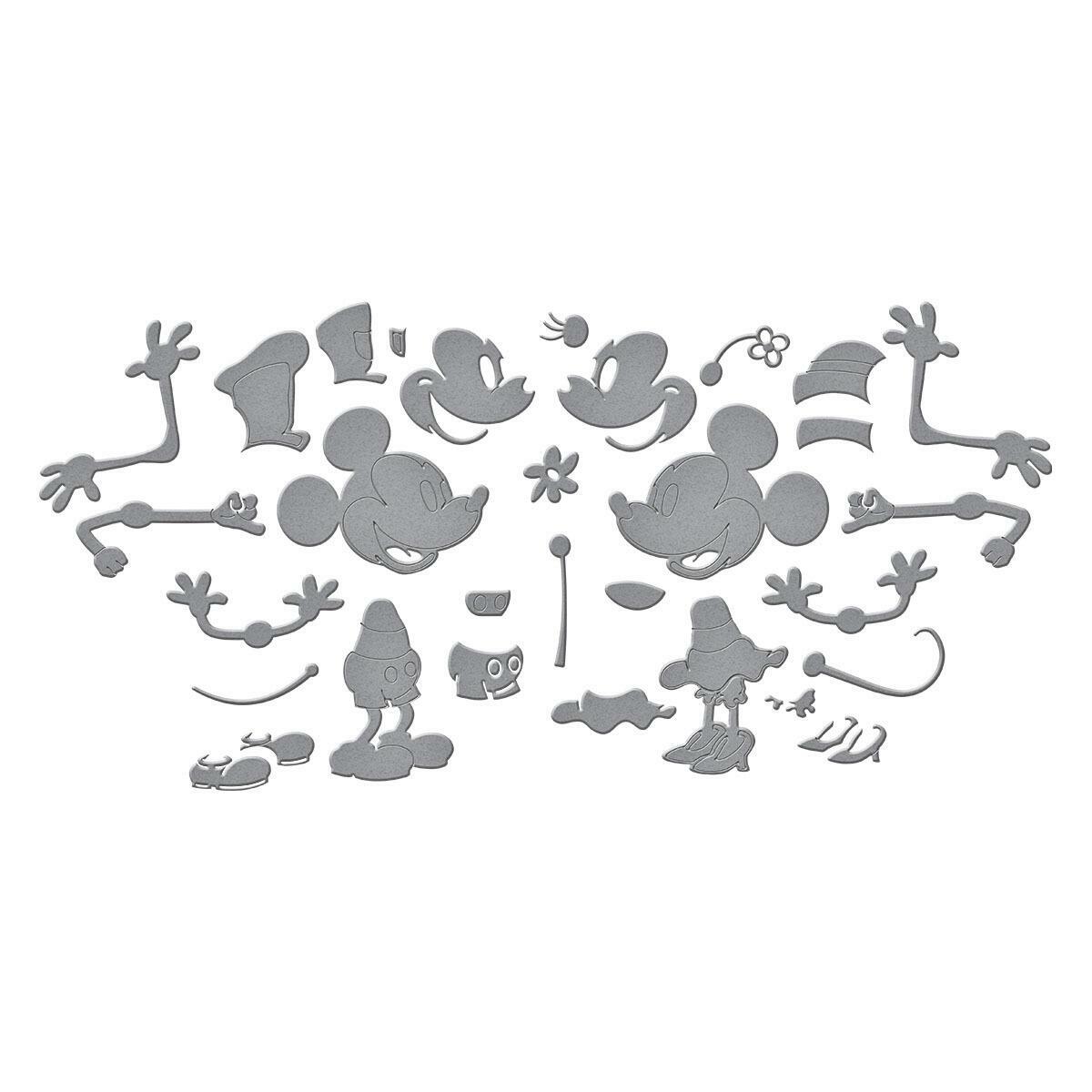 Spellbinders Steamboat Willie Duo Die Set - CraftSource Market: Craft Supplies & Kits Spellbinders > Dies > General > Craft Die Set