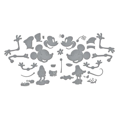 Spellbinders Steamboat Willie Duo Die Set - CraftSource Market: Craft Supplies & Kits Spellbinders > Dies > General > Craft Die Set