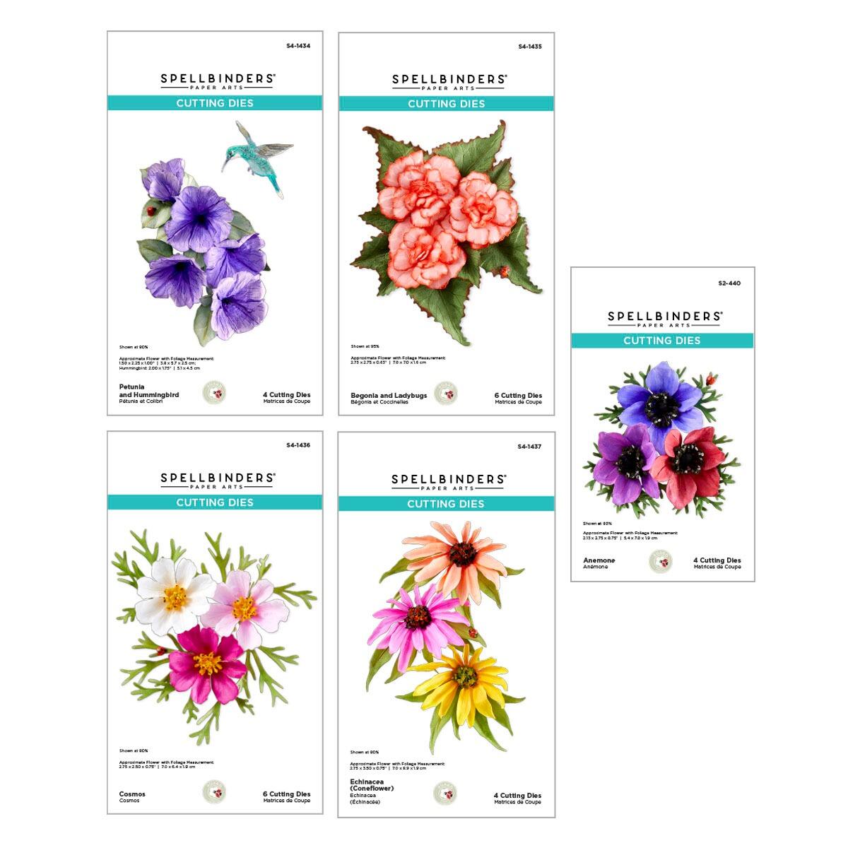 Spellbinders Summer Solstice Garden Die Bundle - CraftSource Market: Craft Supplies & Kits Spellbinders > Bundles > Summer > Craft Bundle
