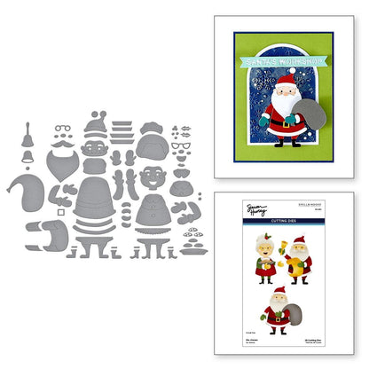 Spellbinders The Clauses Die Set - CraftSource Market: Craft Supplies & Kits Spellbinders > Dies > Christmas > Craft Die Set
