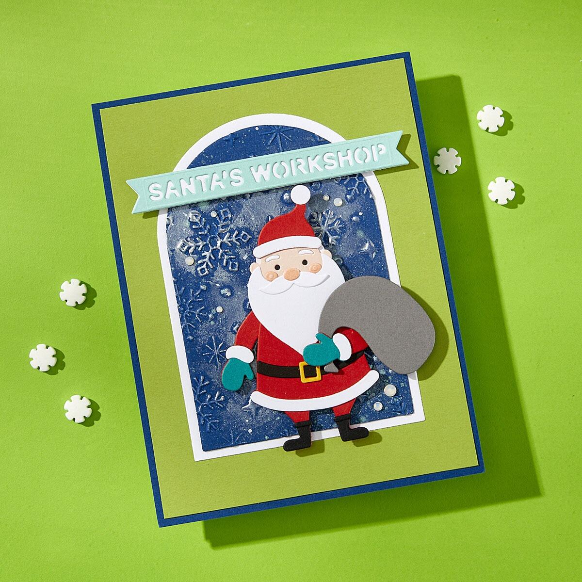 Spellbinders The Clauses Die Set - CraftSource Market: Craft Supplies & Kits Spellbinders > Dies > Christmas > Craft Die Set