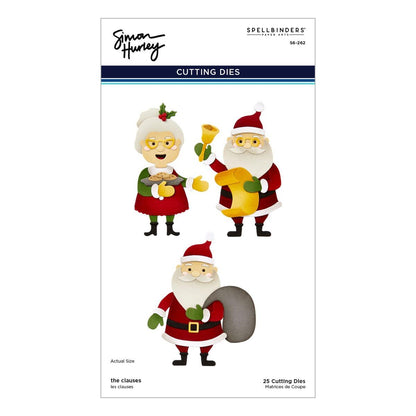 Spellbinders The Clauses Die Set - CraftSource Market: Craft Supplies & Kits Spellbinders > Dies > Christmas > Craft Die Set