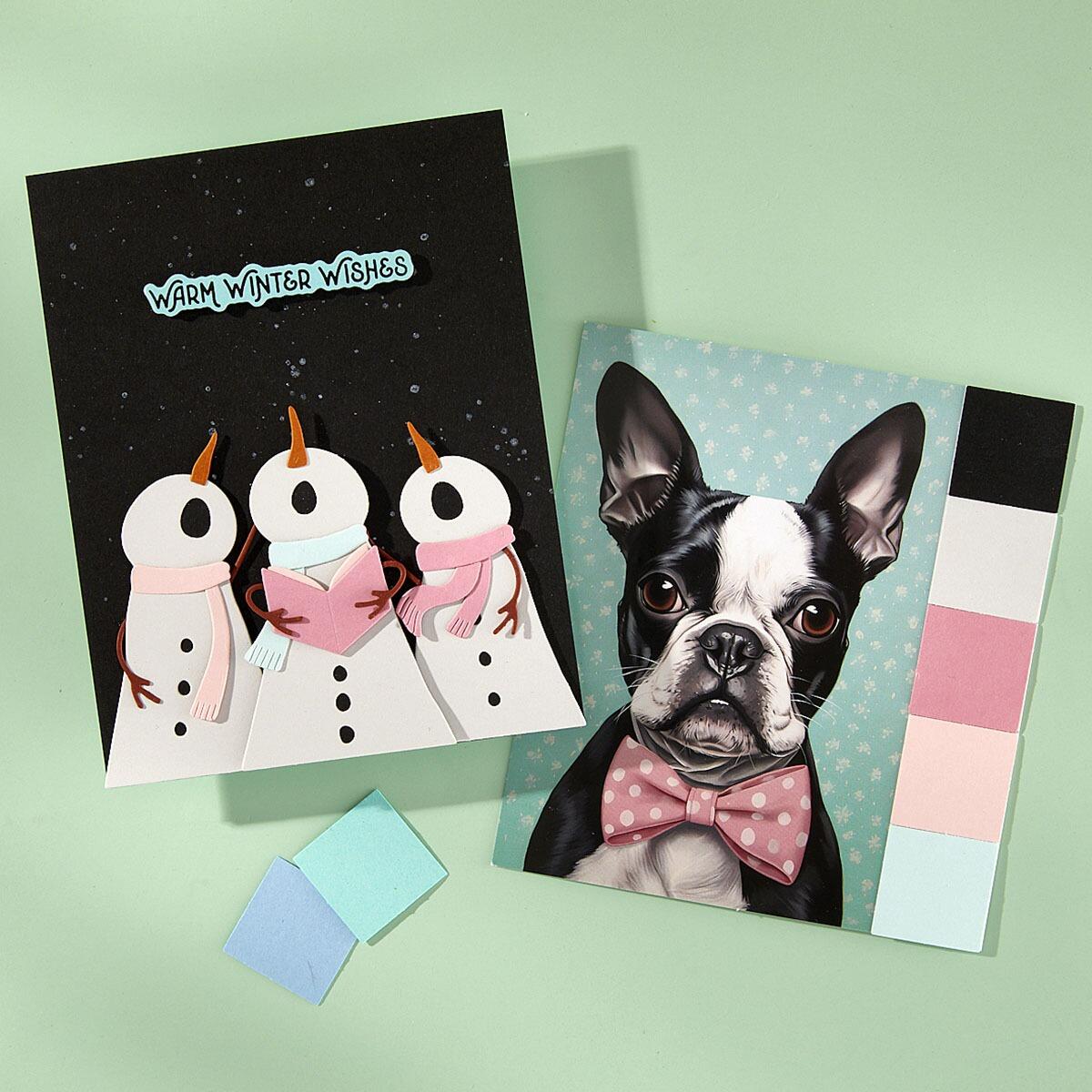 Spellbinders The Snow Notes Die Set - CraftSource Market: Craft Supplies & Kits Spellbinders > Dies > Music > Craft Die Set