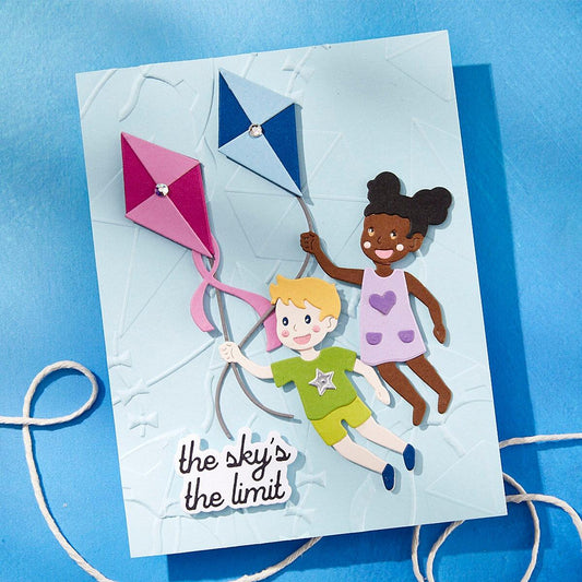 Spellbinders Up and Away Die Set - CraftSource Market: Craft Supplies & Kits Spellbinders > Stencils > General > Craft Stencil