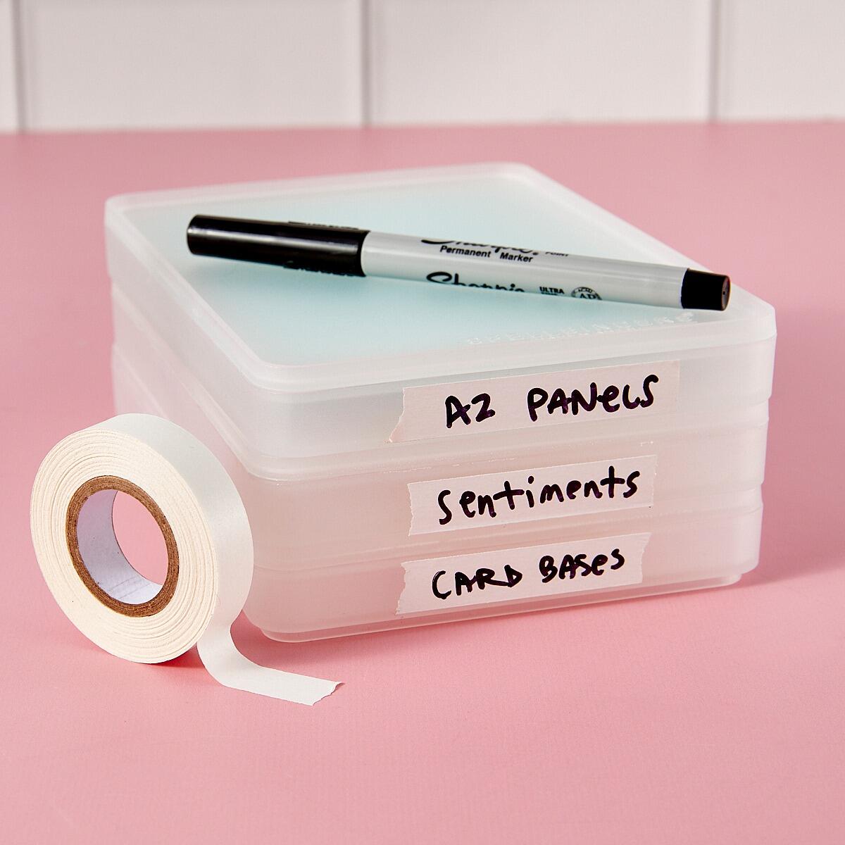 Spellbinders White Labeling Tape 1/2" - CraftSource Market: Craft Supplies & Kits Spellbinders > Tools > General > Craft Tool