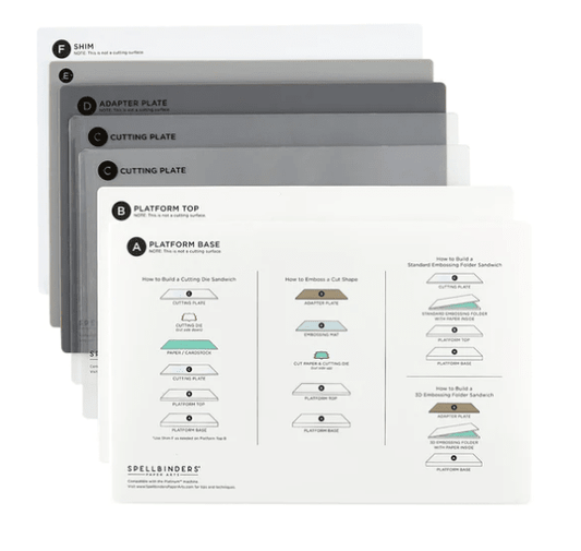 Spellbinders XL Universal Plate System - CraftSource Market: Craft Supplies & Kits Spellbinders > Dies > General > Craft Die Set