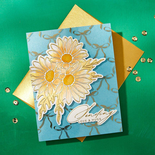 Spellbinders Yana's Daisies Die Set - CraftSource Market: Craft Supplies & Kits Spellbinders > Letterpress > Floral > Craft Press Plate