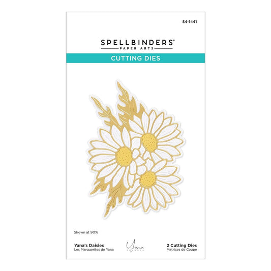 Spellbinders Yana's Daisies Die Set - CraftSource Market: Craft Supplies & Kits Spellbinders > Letterpress > Floral > Craft Press Plate