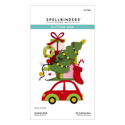 Spellbinders Yuletide Ride Die Set - CraftSource Market: Craft Supplies & Kits Spellbinders > Dies > Christmas > Craft Die Set
