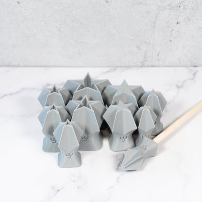 Star Stamps - Five-Sided Stars