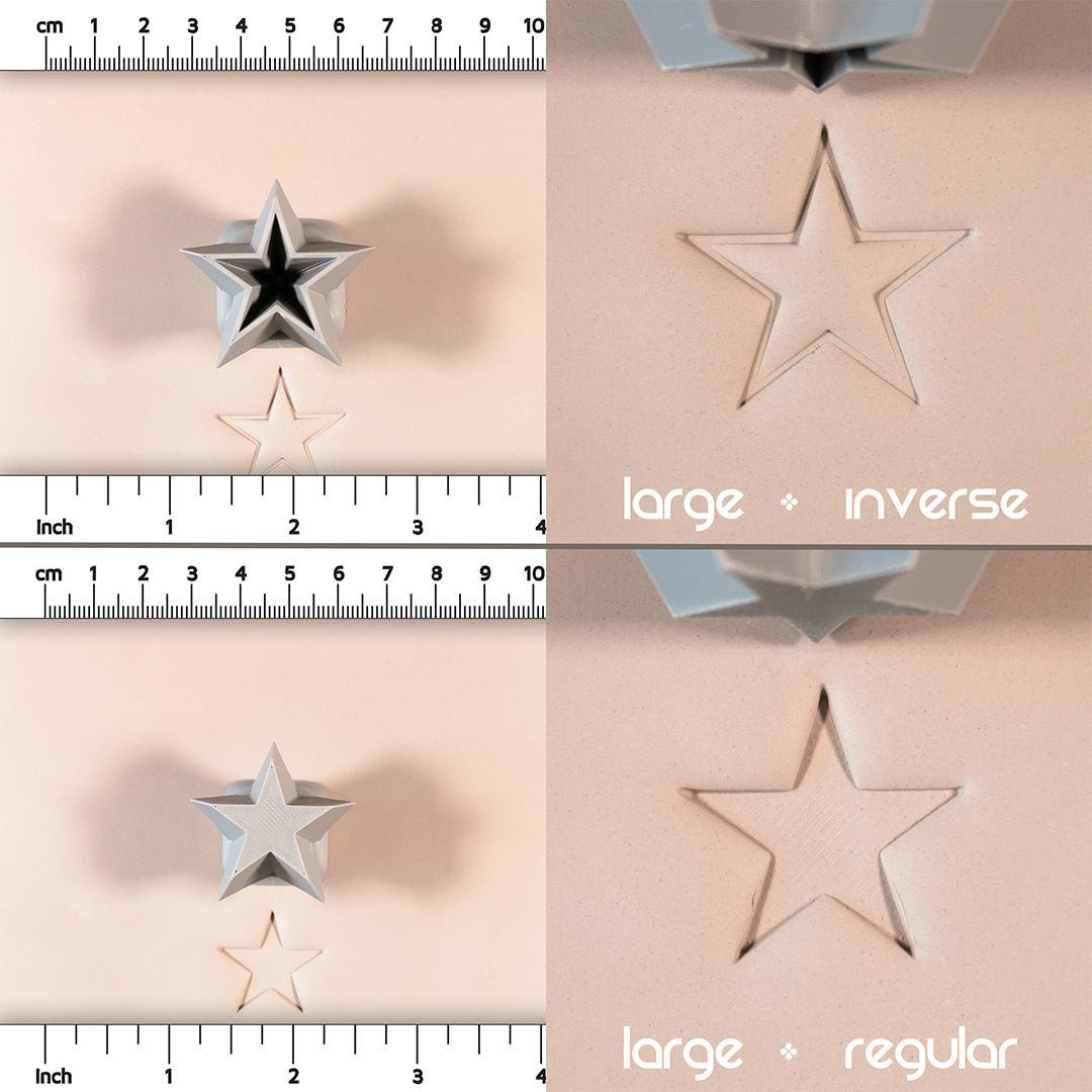 Star Stamps - Five - Sided Stars - CraftSource Market: Craft Supplies & Kits Stamps