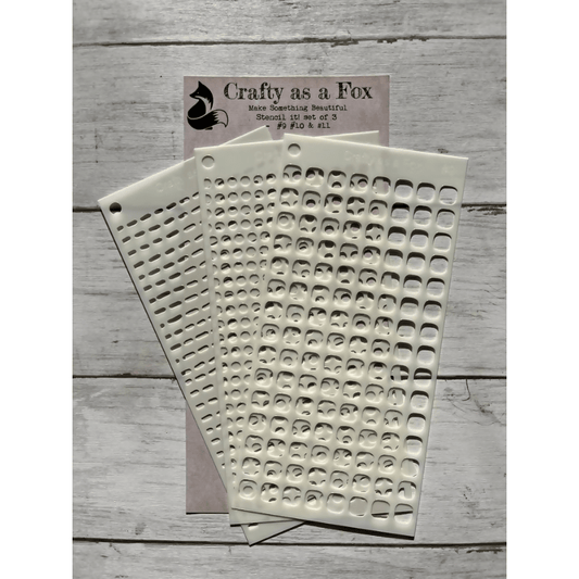 Stencil It! Set of 3 Geometric Layers - CraftSource Market: Craft Supplies & Kits Papercraft > Stencils