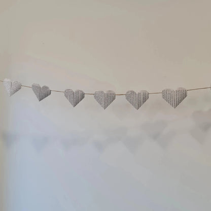String of Recycled Paper Heart Bunting Kit - CraftSource Market: Craft Supplies & Kits Papercraft > Origami Kits > Beginner