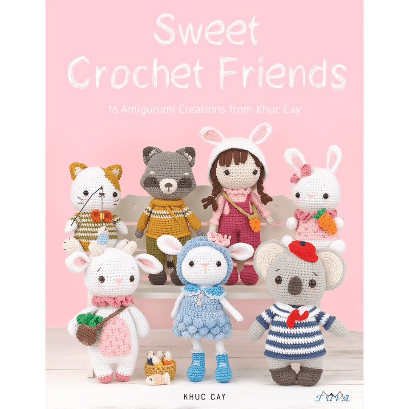 Sweet Crochet Friends: 16 Amigurumi Creations from Khuc Cay - CraftSource Market: Craft Supplies & Kits Paperback