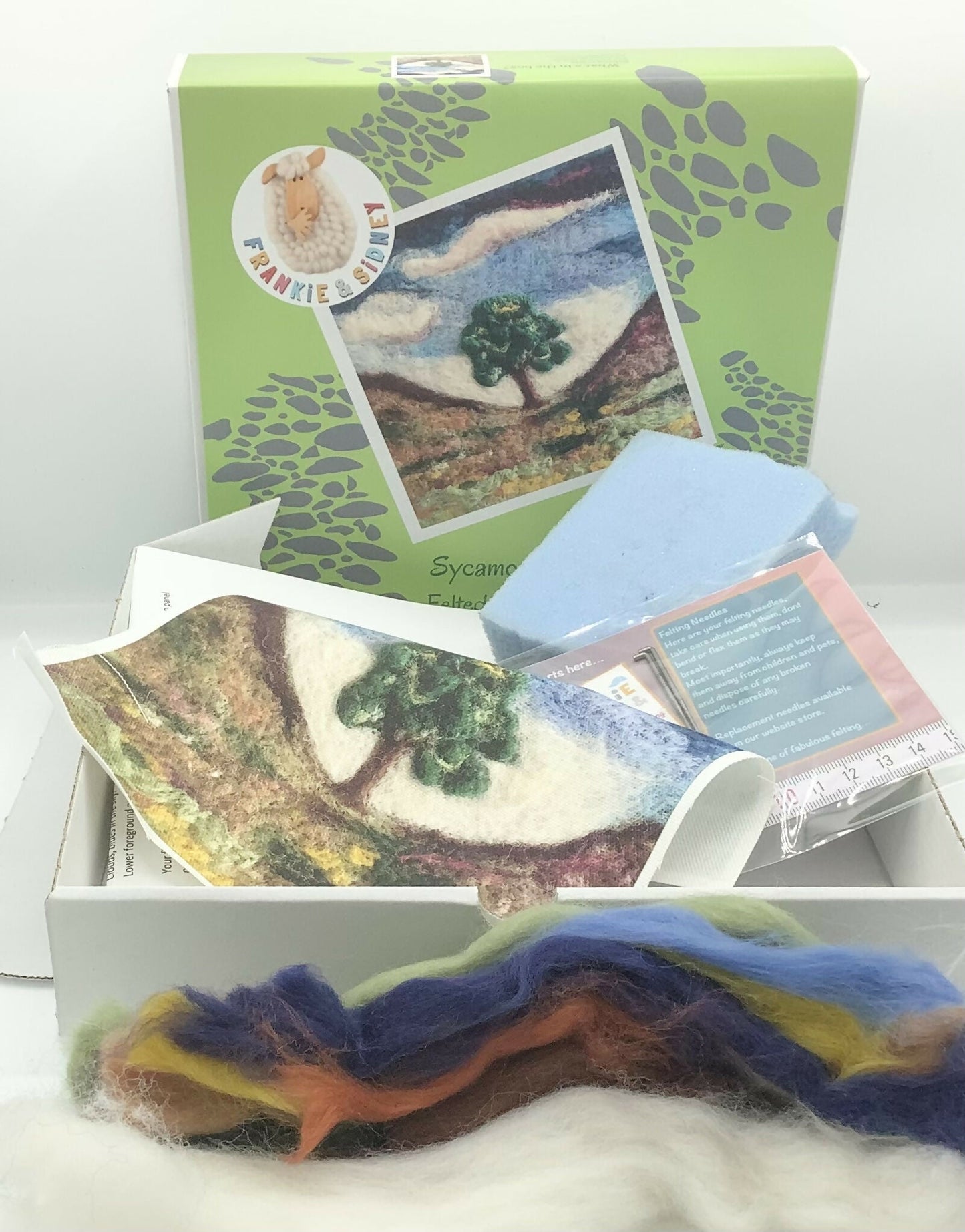 Sycamore Gap Needle Felting Picture Kit - CraftSource Market: Craft Supplies & Kits Needle Felting