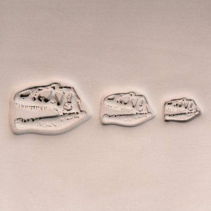 T - Rex Dinosaur Skull Fossil Stamp - Photo Textured - Style 1 - CraftSource Market: Craft Supplies & Kits Stamps