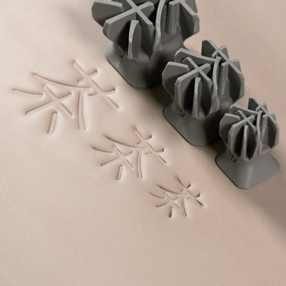 Tea Kanji Symbol Stamps