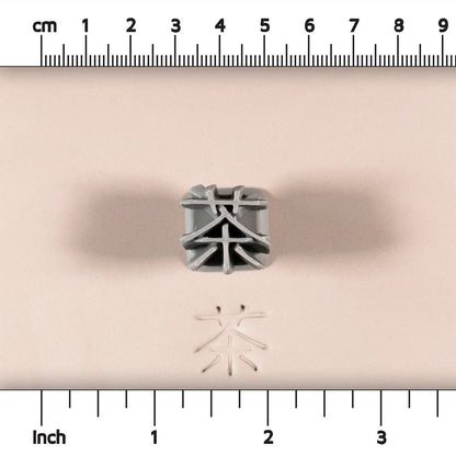 Tea Kanji Symbol Stamps