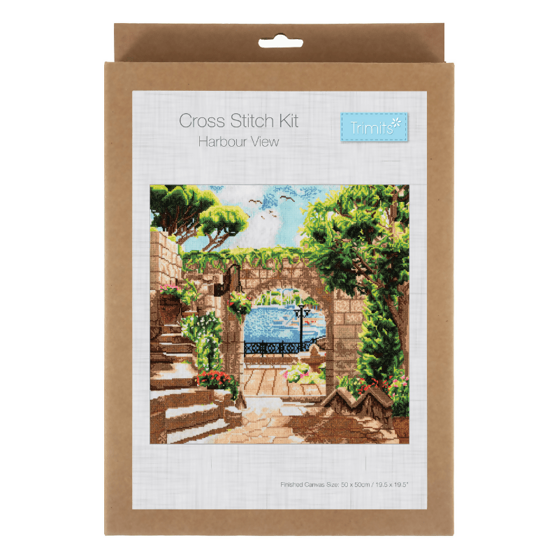 Trimits Harbour View XL Cross Stitch Kit - CraftSource Market: Craft Supplies & Kits Embroidery and Cross Stitch